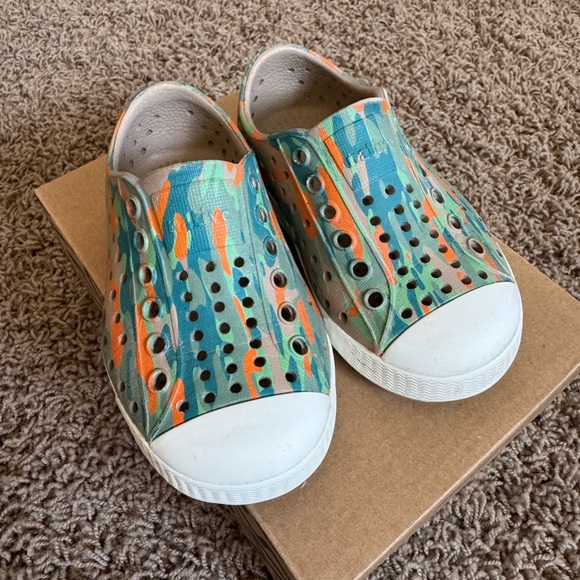 Native Jefferson Sugarlite Print camo Shoes C6 unisex - Picture 1 of 6